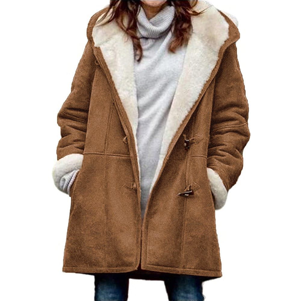 Lavinque Jacket Marron / S Manteau Hiver Doublé | Chaud et Élégant | Confort Absolu