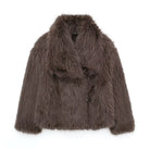 Lavinque Jacket Marron / XS Veste Courte en Fausse Fourrure | Élégance | Douce et Tendance