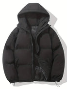 Lavinque Jacket Noir / S Doudoune Hiver | Capuche & Isolation Thermique | Chaude et Confortable