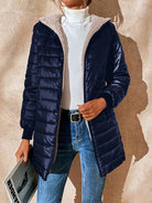 Lavinque Jacket Noir / S Doudoune Légère à Capuche | Confort | Chaude et Élégante