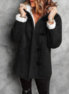 Lavinque Jacket Noir / S Manteau Hiver Doublé | Chaud et Élégant | Confort Absolu