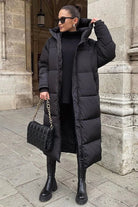 Lavinque Jacket Noir / XS Doudoune Longue | Chaude & Élégante | Hiver Style Urbain