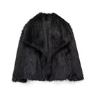 Lavinque Jacket Noir / XS Veste Courte en Fausse Fourrure | Élégance | Douce et Tendance