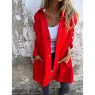 Lavinque Jacket Rouge / S Manteau Femme | Élégant & Polyvalent | Mi-Saison et Hiver