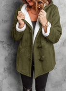Lavinque Jacket Vert armée / S Manteau Hiver Doublé | Chaud et Élégant | Confort Absolu