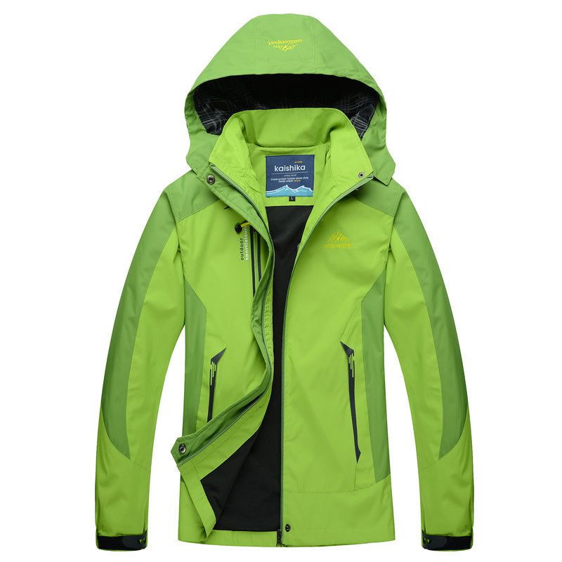 Lavinque Jacket Vert / S Veste de Randonnée Imperméable | Protection & Confort | Idéale pour l'Outdoor