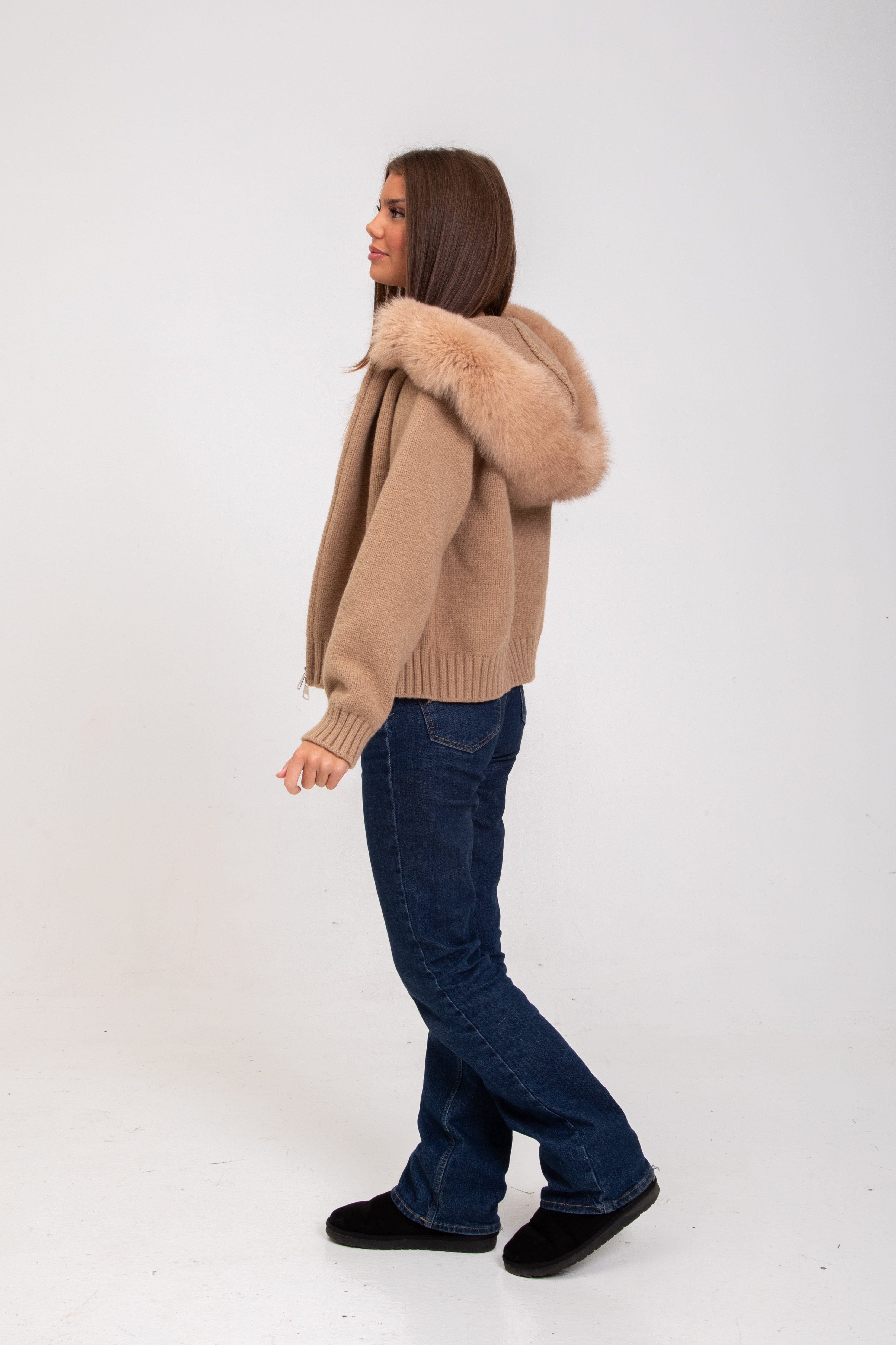Lavinque Jacket Veste à Capuche avec Fausse Fourrure | Élégance | Chaleur et Confort