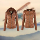 Lavinque Jacket Veste Aviateur en Similicuir | Style Vintage | Élégance et Caractère