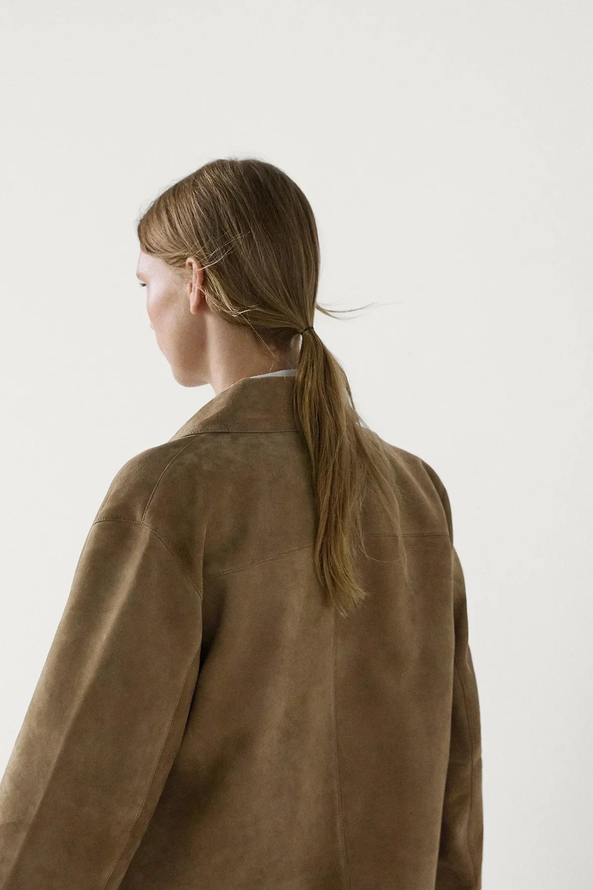Lavinque Jacket Veste Courte en Daim | Élégance | Chic et Tendance