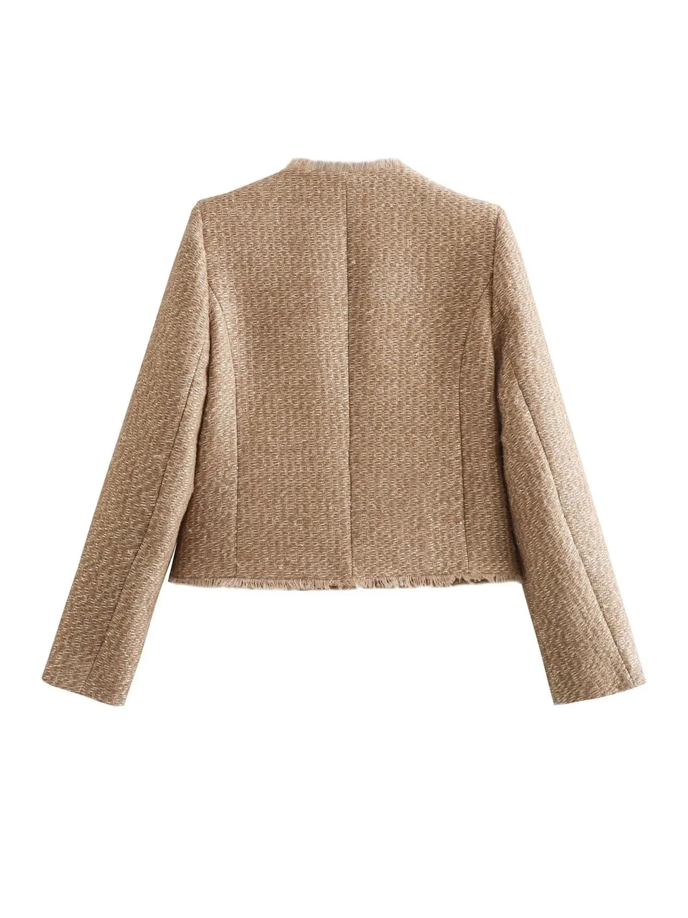 Lavinque Jacket Veste Courte en Tweed | Chic & Intemporelle | Élégance Parisienne
