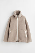 Lavinque Jacket Veste Effet Mouton | Oversize & Ultra-Chaude | Look Cocooning