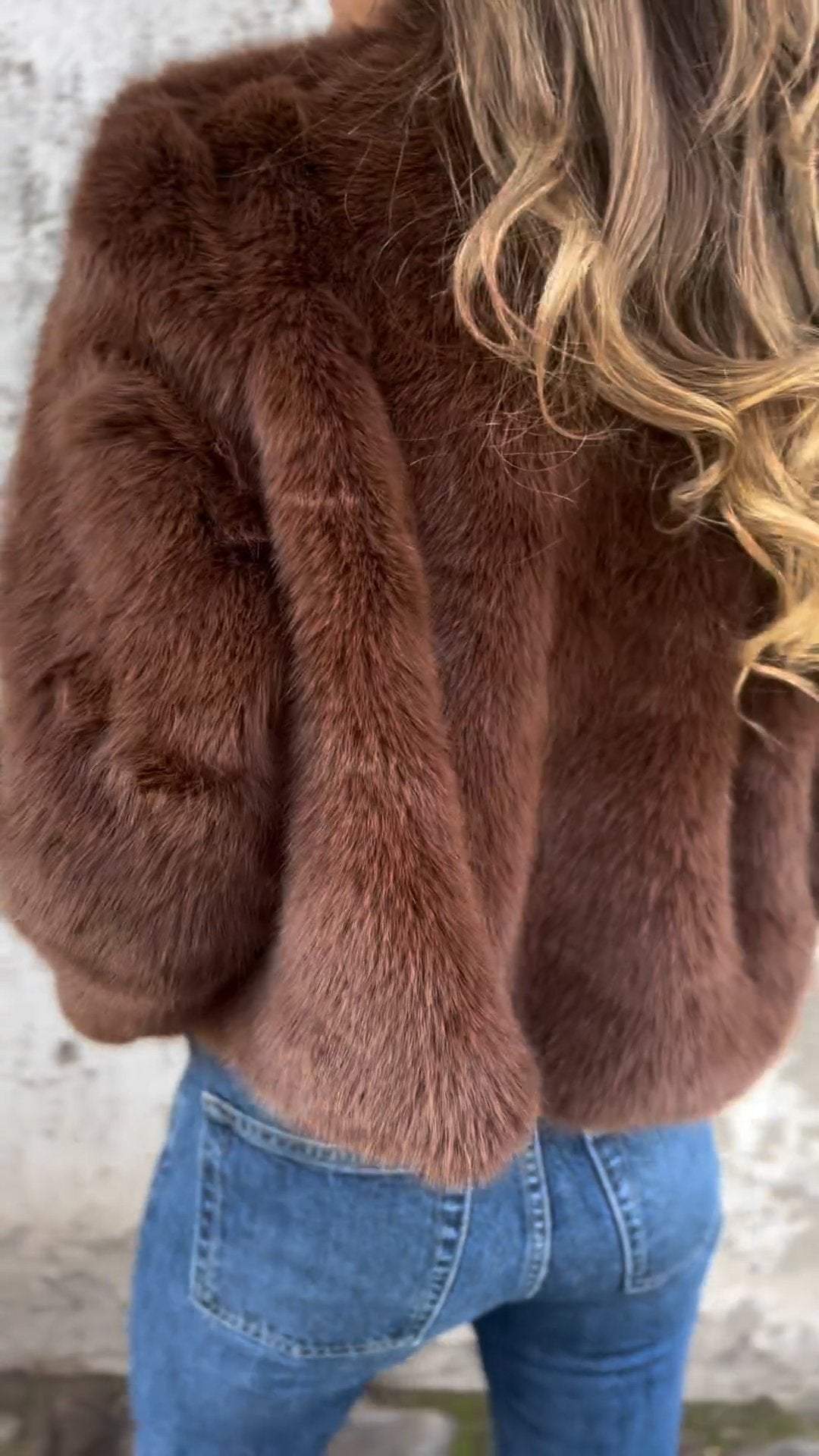 Lavinque Jacket Veste en Fausse Fourrure | Luxe | Douce et Élégante