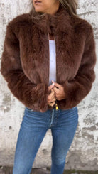 Lavinque Jacket Veste en Fausse Fourrure | Luxe | Douce et Élégante