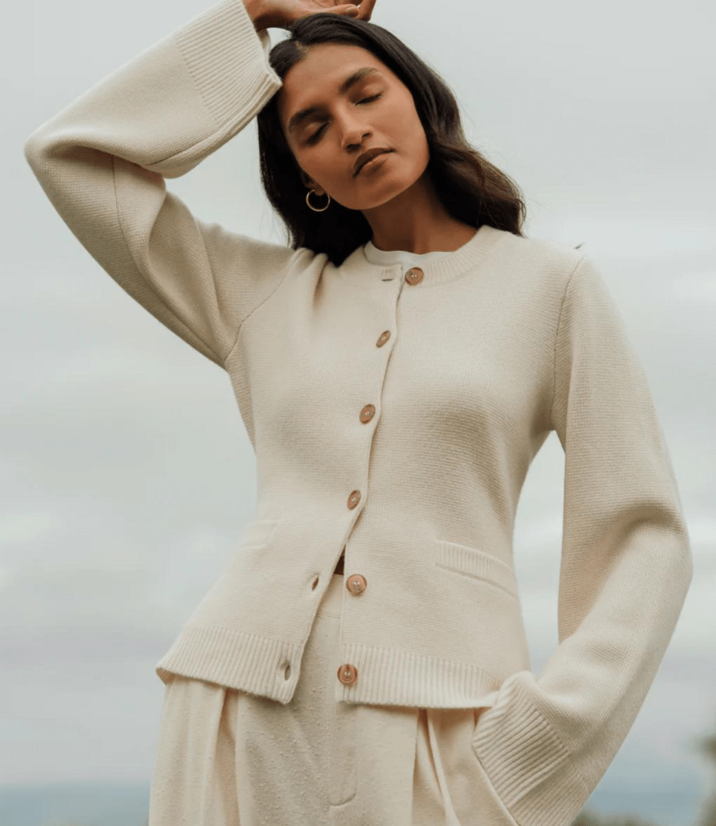Lavinque Jacket Veste en Laine Boutonnée | Élégance | Chic et Intemporelle