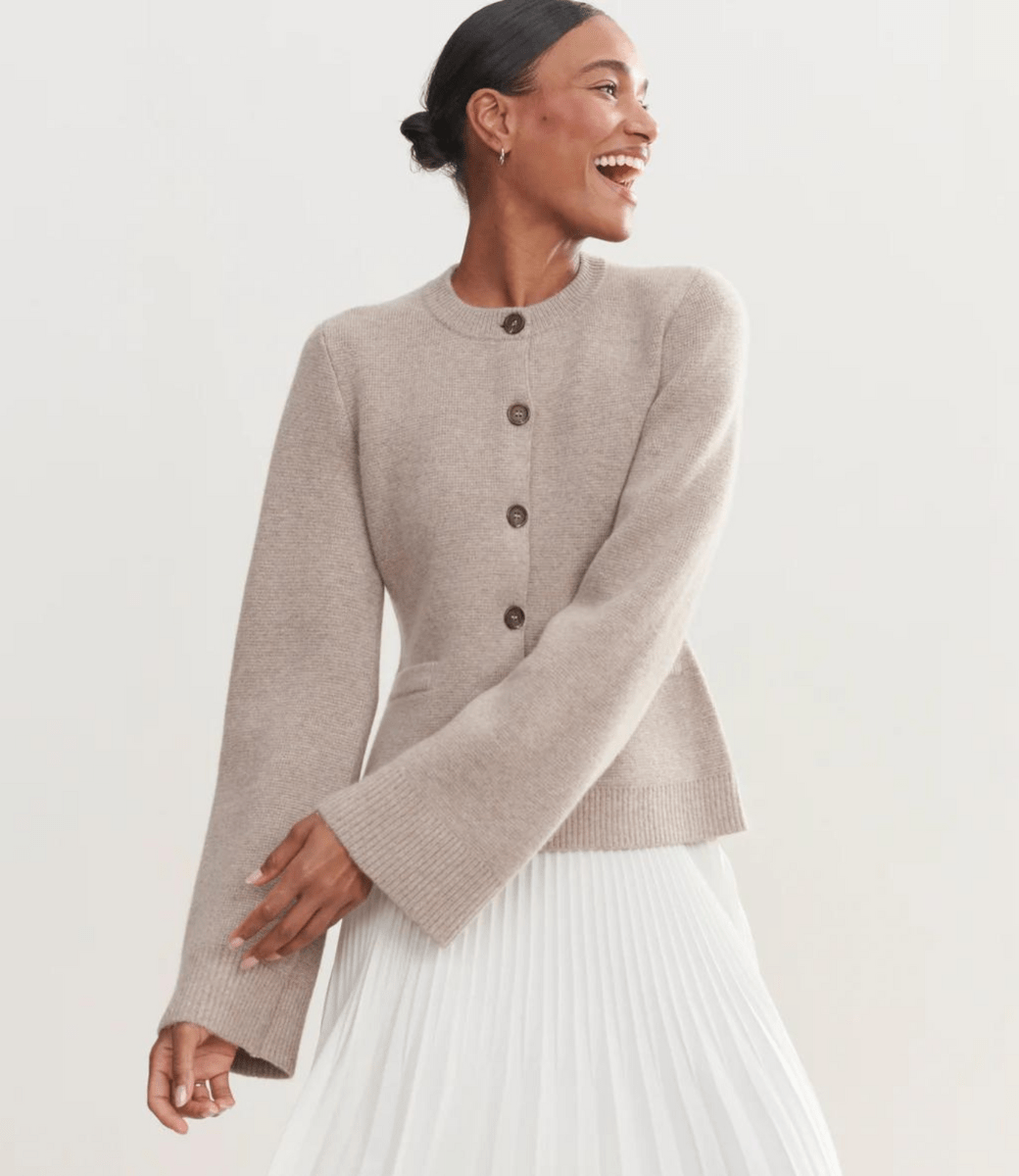 Lavinque Jacket Veste en Laine Boutonnée | Élégance | Chic et Intemporelle