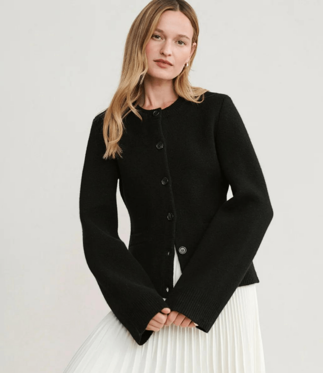 Lavinque Jacket Veste en Laine Boutonnée | Élégance | Chic et Intemporelle