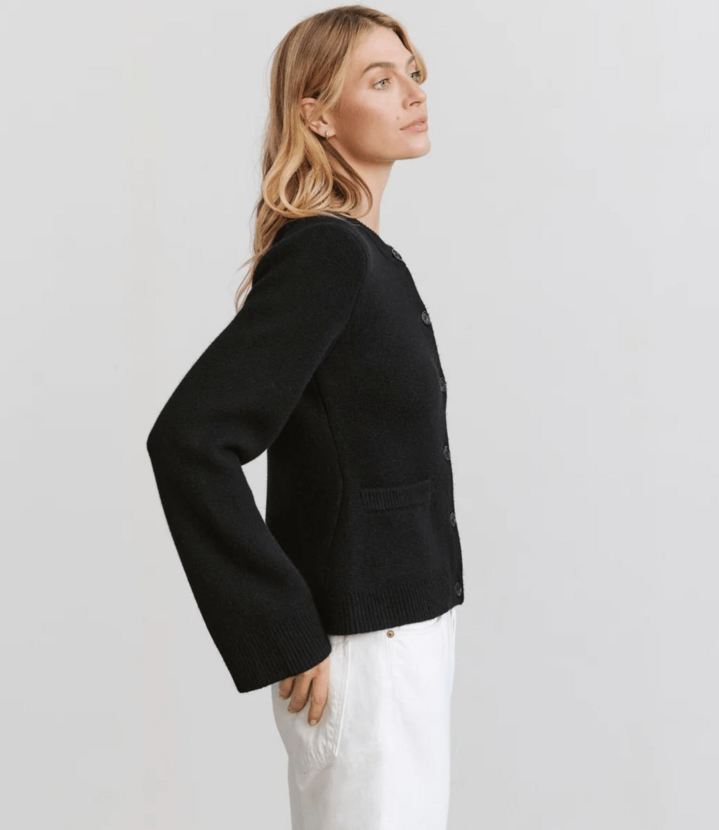 Lavinque Jacket Veste en Laine Boutonnée | Élégance | Chic et Intemporelle