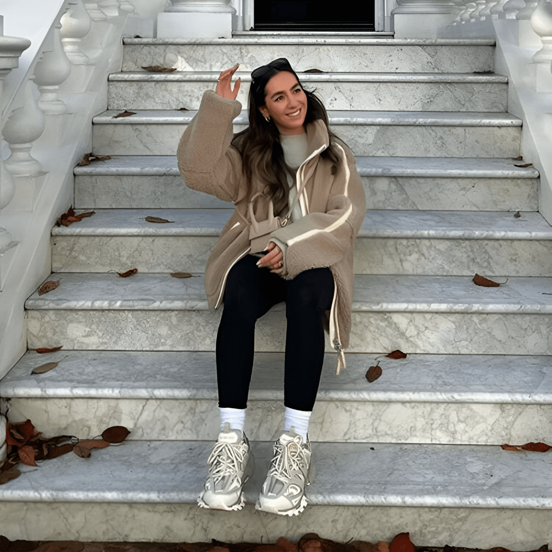 Lavinque Jacket Veste en Polaire Teddy | Hiver | Douce et Confortable