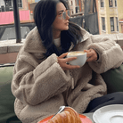 Lavinque Jacket Veste en Polaire Teddy | Hiver | Douce et Confortable