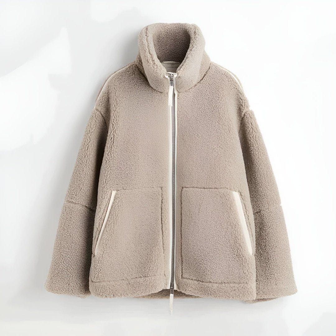 Lavinque Jacket Veste en Polaire Teddy | Hiver | Douce et Confortable
