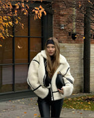 Lavinque Jacket Veste Femme | Doublure Mouton | Chaude et Tendance