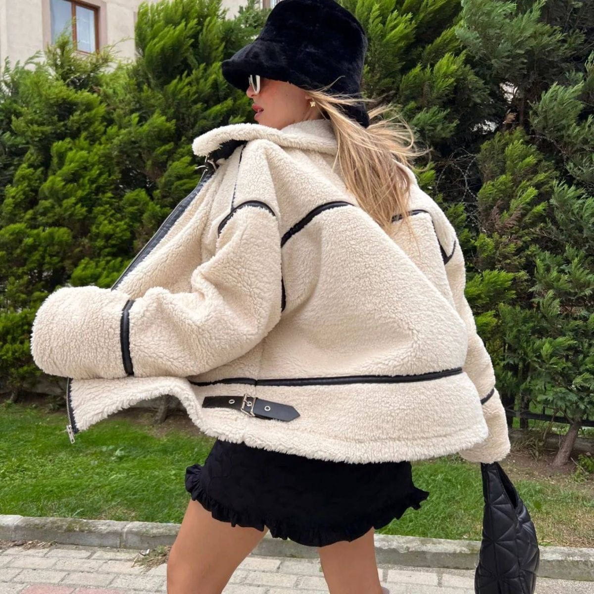 Lavinque Jacket Veste Femme | Doublure Mouton | Chaude et Tendance