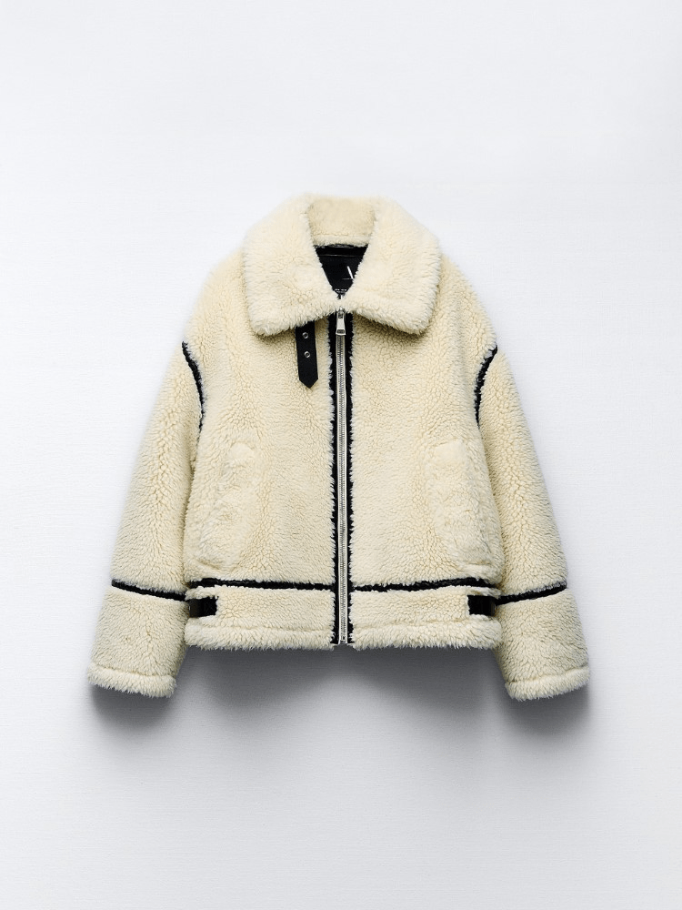 Lavinque Jacket Veste Femme | Doublure Mouton | Chaude et Tendance