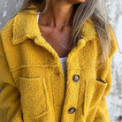 Lavinque Jacket Veste Femme | Effet Mouton & Douceur | Chaleur et Style Décontracté