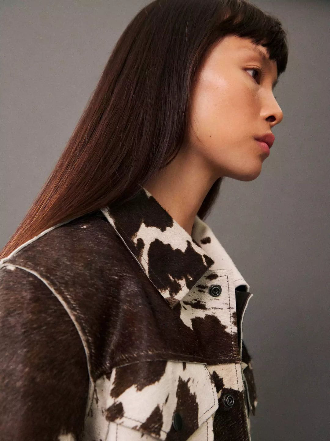 Lavinque Jacket Veste Motif Vache | Audacieuse | Tendance et Originale