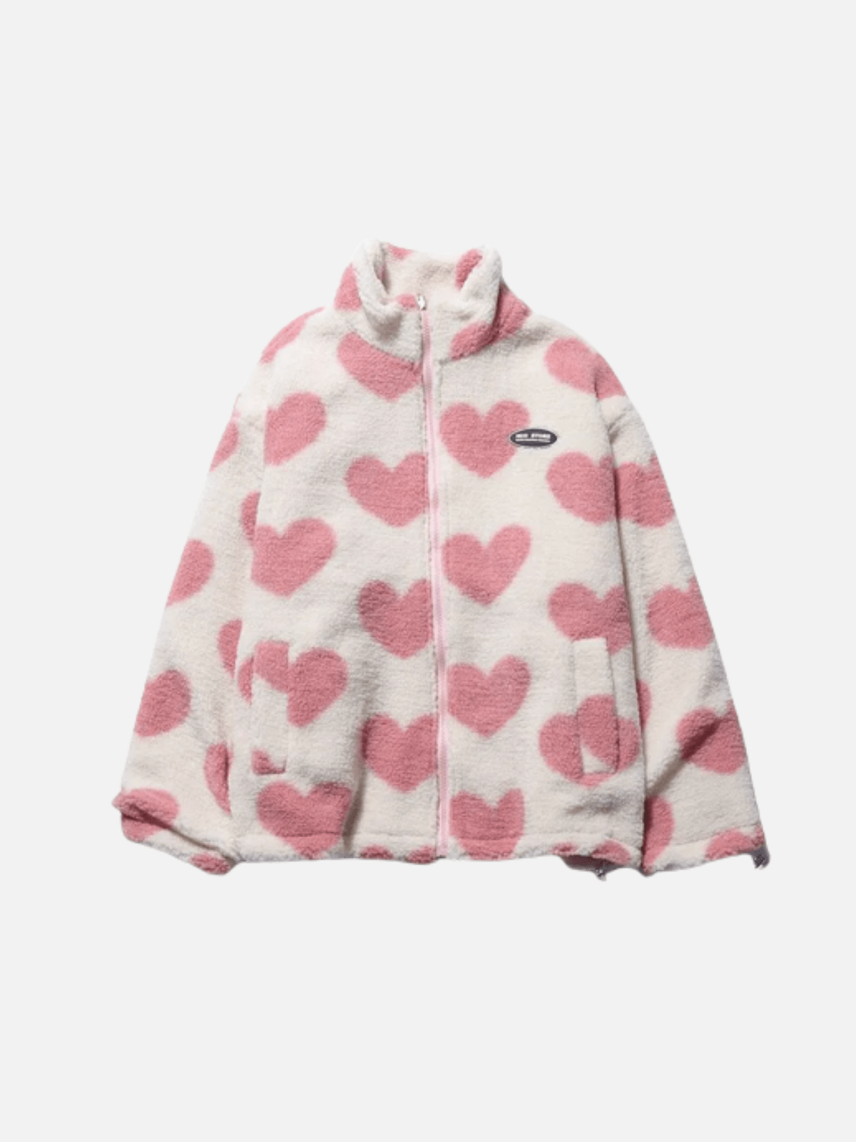 Lavinque Jacket Veste Réversible en Fausse Fourrure | Douce & Tendance | Style Girly