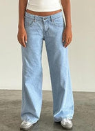 Lavinque Jeans Jean Large Taille Haute | Confort | Style Rétro et Moderne