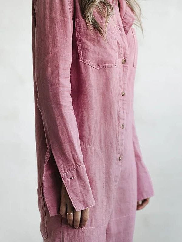 Lavinque Jumpsuit Combinaison Ample Femme | Casual et Confortable | Look Décontracté