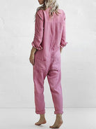 Lavinque Jumpsuit Combinaison Ample Femme | Casual et Confortable | Look Décontracté