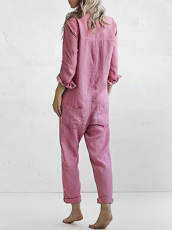 Lavinque Jumpsuit Combinaison Ample Femme | Casual et Confortable | Look Décontracté