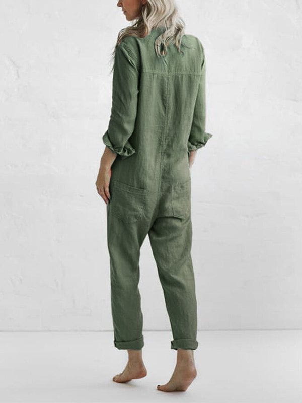 Lavinque Jumpsuit Combinaison Ample Femme | Casual et Confortable | Look Décontracté