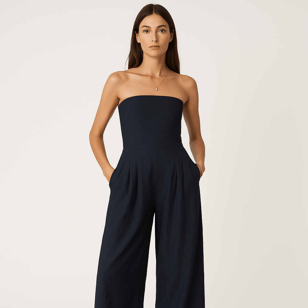 Lavinque Jumpsuit Combinaison Bustier | Élégante et Fluide | Parfaite pour l’Été