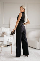 Lavinque Jumpsuit Combinaison élégante | Blanc | Chic et sophistiquée