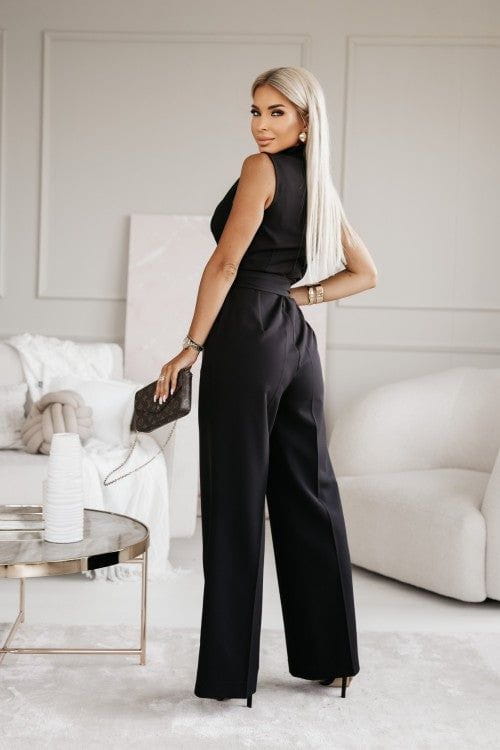 Lavinque Jumpsuit Combinaison élégante | Blanc | Chic et sophistiquée