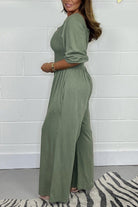 Lavinque Jumpsuit Combinaison Élégante | Manches Longues | Confort et Style