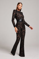 Lavinque Jumpsuit Combinaison en Dentelle Transparente | Élégance & Audace | Look Soirée Glamour