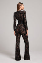 Lavinque Jumpsuit Combinaison en Dentelle Transparente | Élégance & Audace | Look Soirée Glamour