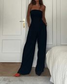 Lavinque Jumpsuit Combinaison Pantalon Bustier | Chic et Élégante | Tendance et Confort