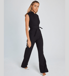 Lavinque Jumpsuit Combinaison Tailleur Ceinturée | Élégante | Sophistiquée et Intemporelle