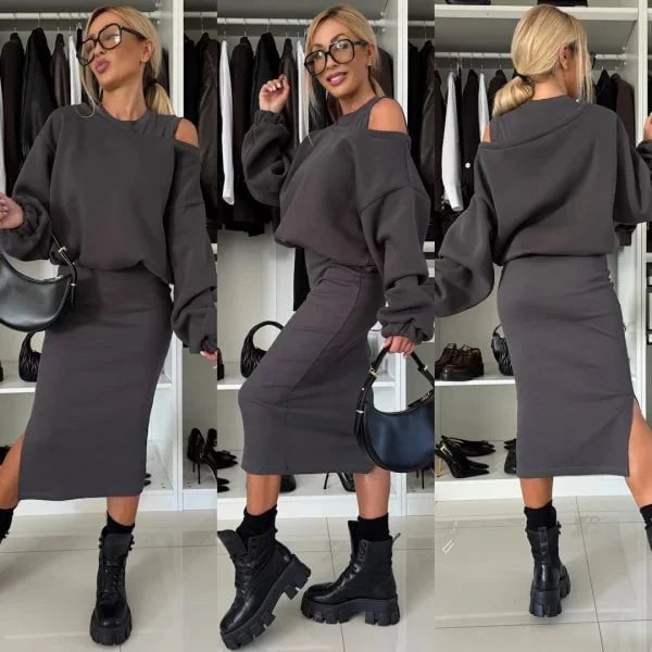 Lavinque out Ensemble Jupe et Pull | Chic & Confortable | Look Tendance