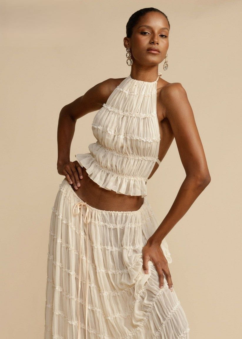 Lavinque outfit Ensemble Tissé | Élégant | Léger et Aéré