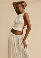 Lavinque outfit Ensemble Tissé | Élégant | Léger et Aéré