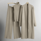Lavinque outfit set Abricot / Taille unique Ensemble Tricot 3 Pièces | Élégance Minimaliste | Confort et Style