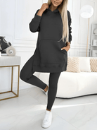 Lavinque Outfit set Anthracite / S Ensemble Loungewear Femme | Confort Douillet | Marron Chocolat