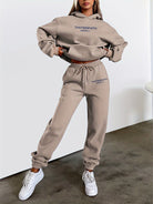 Lavinque outfit set Beige / S Ensemble Survêtement | Confort & Style | Casual Tendance