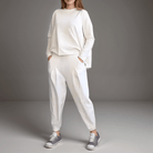 Lavinque outfit set Blanc / S Ensemble Décontracté 2 Pièces | Chic & Confort | Automne-Hiver